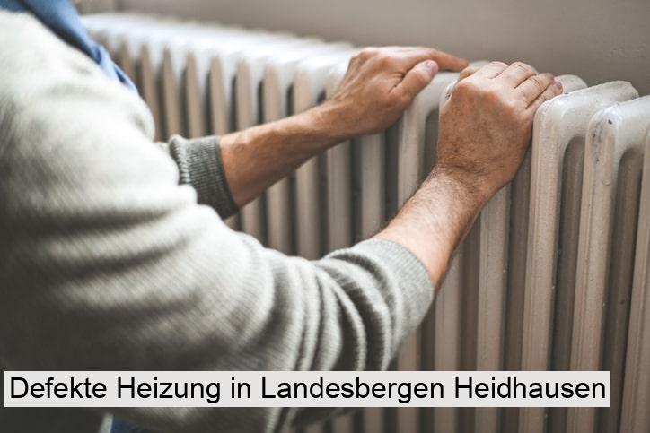 Defekte Heizung in Landesbergen Heidhausen
